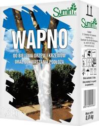 Wapno 2w1 – Do Bielenia Drzew i Odkwaszania Gleby – 0,8 kg Sumin