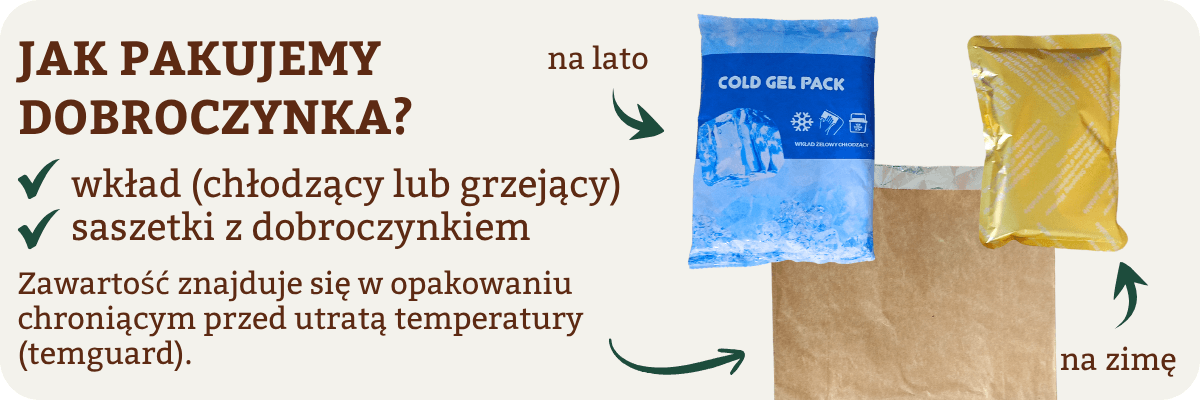 Wkłady do transportu dobroczynka