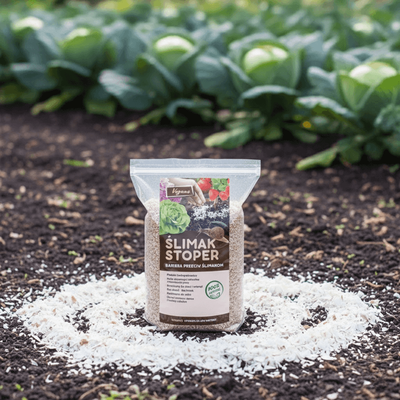Ślimak Stoper - Naturalna ochrona Twojego ogrodu 5 kg Vegano