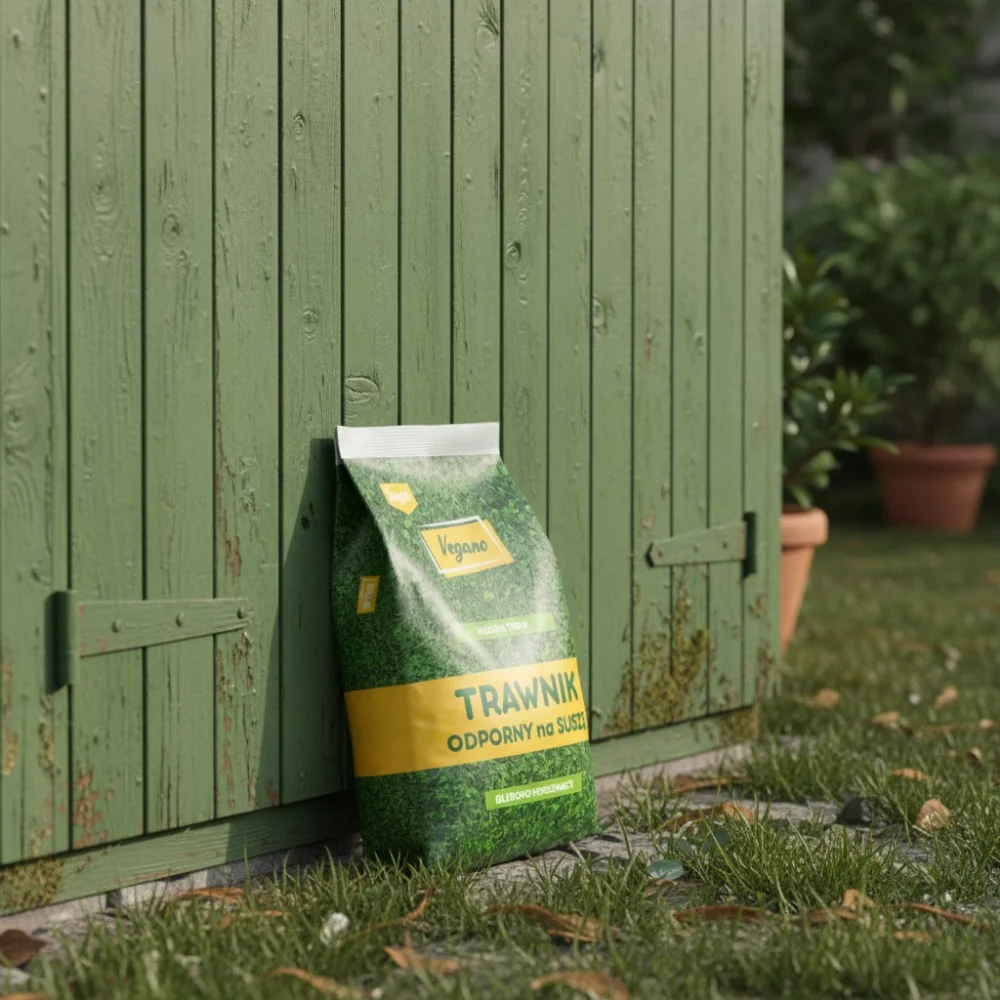 Nasiona trawy – Trawnik odporny na suszę – 1 kg Vegano Trawnik_odporny_na_susze_w_ogrodzie