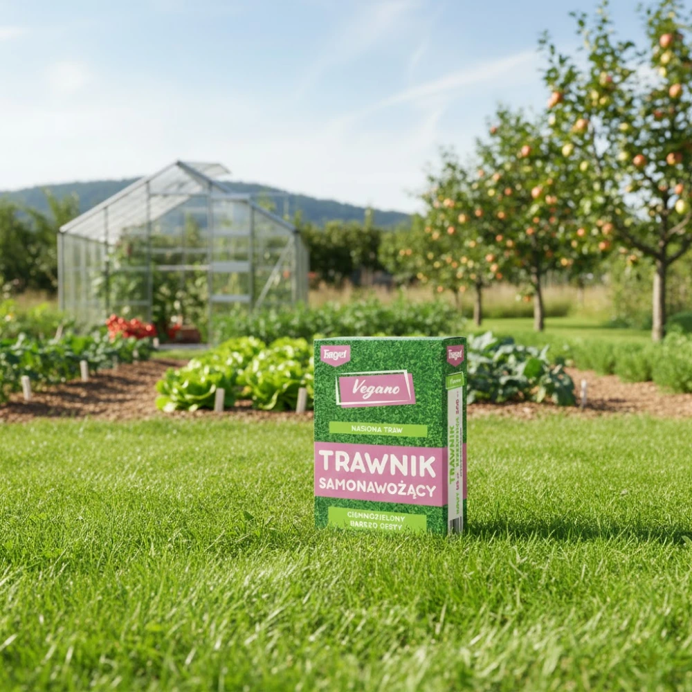 Nasiona trawy – Trawnik samonawożacy – 1 kg Vegano Trawnik_samonawozacy
