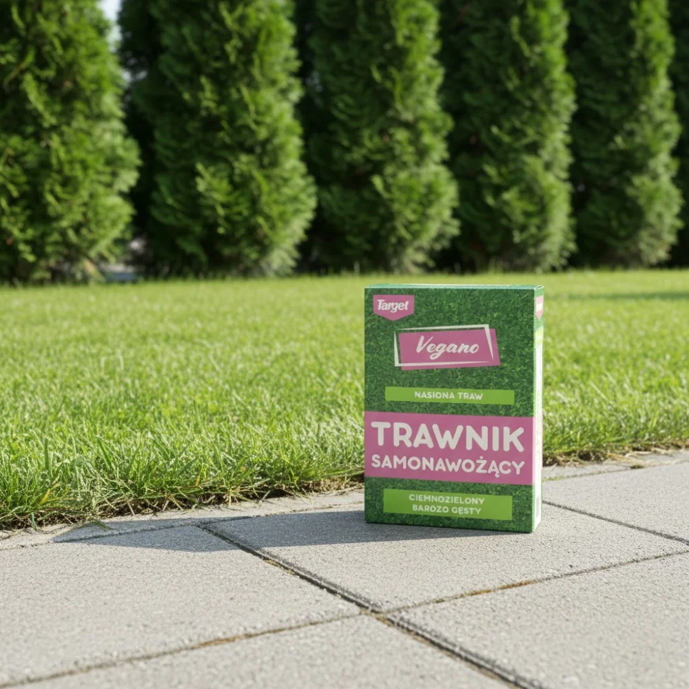 Nasiona trawy – Trawnik samonawożacy – 1 kg Vegano Trawnik_samonawozacy_do_ogrodu