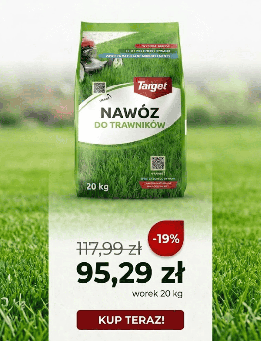 29-30 Nawóz do trawnika Target 19% taniej