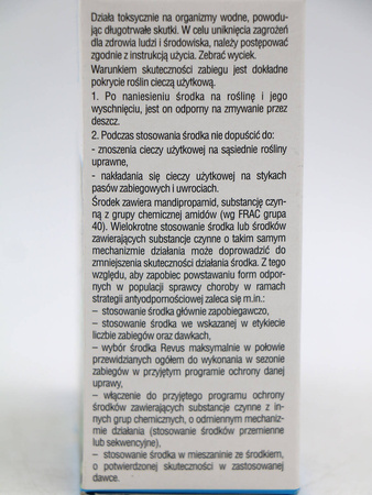 Revus 250 SC – Na Zarazę i Mączniaka Rzekomego – 50 ml Sumin