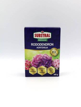 Osmocote 2w1 nawóz do hortensji i rododendronów – długodziałający (6 miesięcy) – 300 g Substral