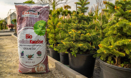 Bio Podłoże Kwaśne - Paleta 24x50 l Ekagro