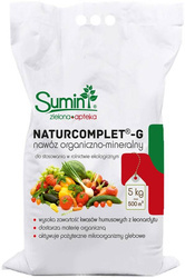 Naturcomplet-G nawóz organiczno – mineralny – kwasy humusowe – 5kg Sumin