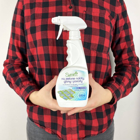 Spray Na Zielone Naloty Na Bruku, Murach i Nagrobkach – 500 ml Sumin