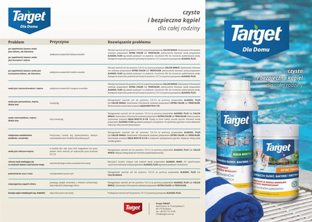 Extra Chlor – Zwalcza Glony, Bakterie i Grzyby – 1 kg Target Granulat