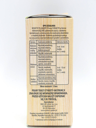 Limocide 3w1 na przędziorki, mszyce, skoczki – zwalcza szarą pleśń, rdzę i mączniaka  – 50 ml Protect Garden