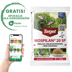 Mospilan 20 SP – Zwalcza Ćmę Bukszpanową – 10 g Target