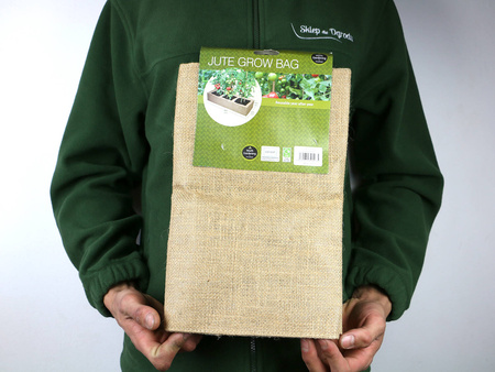Jutowa Torba Do Upraw Roślin – 1 szt. Garland