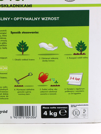 Nawóz do tui z mikroelementami – zwiększający odporność – 4 kg Target
