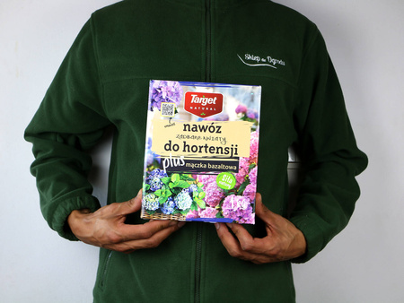 Nawóz do hortensji z mączką bazaltową – zwiększa odporność roślin – 1 kg Target