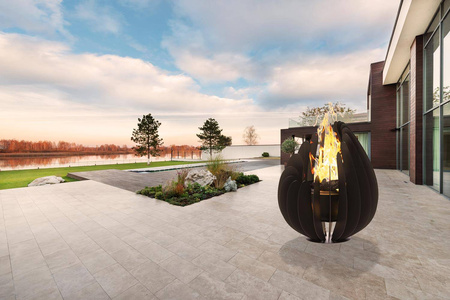 Palenisko Ogrodowe Stalowe – TULIP – Unico