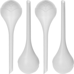 Bańki Kule Nawadniające Dla Roślin – Białe – 4 szt. Biogród