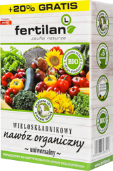 Nawóz Naturalny Z Wełną Owczą – Uniwersalny – 1,2 kg Fertilan L