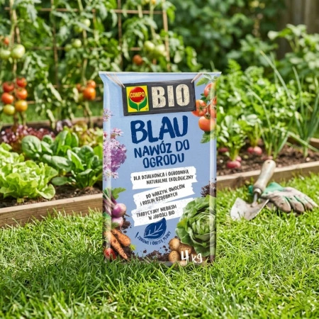 Nawóz uniwersalny do ogrodu Bio Blau – 4 kg Compo