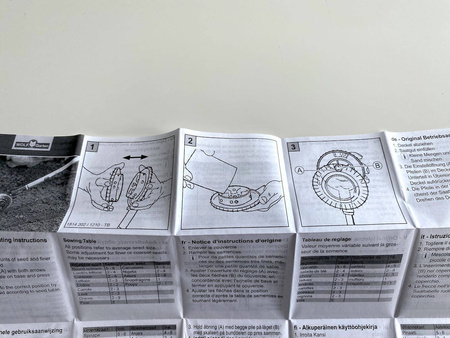 Siewnik Rzędowy Do Nasion – Multi-Star Wolf Garten