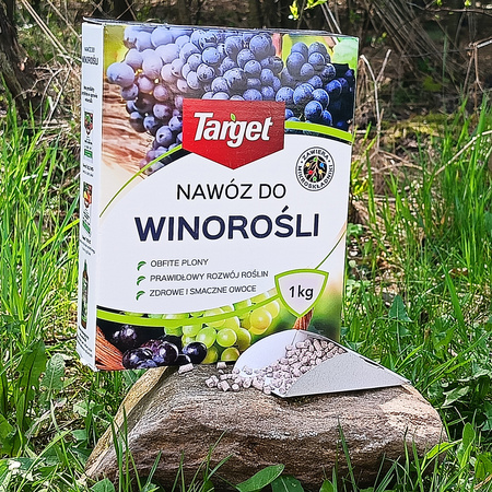 Nawóz do winorośli z mikroelementami – niezbędne składniki dla winogron – 1 kg Target