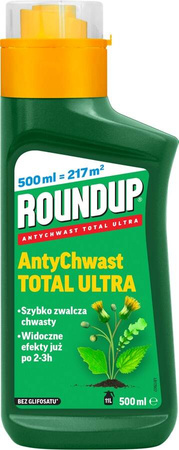 Roundup® AntyChwast TOTAL Ultra Koncentrat – 500 ml