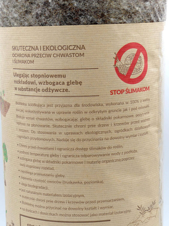 BioWełna Mata Ściółkująca – 0,8x5 m Agrimpex