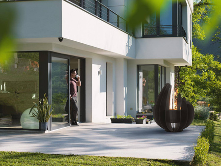 Palenisko Ogrodowe Stalowe – TULIP – Unico