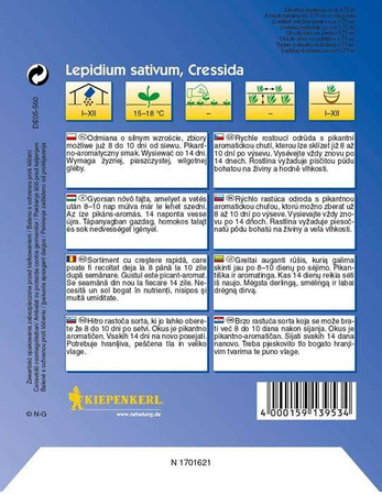 Rzeżucha 'Cressida' – Ogrodowa – Kiepenkerl