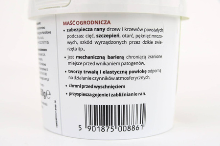 Maść ogrodnicza chroniąca po cięciu i uszkodzeniach – 350 g Target