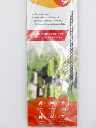Agro Opaska – Opaska Zaciskowa Dla Roślin – 10 szt. Agrimpex
