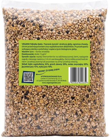Mieszanka poplonowa Vegano Fabryka Azotu - 5 kg - do 350 m²