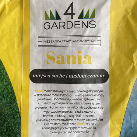 Trawa Na Miejsca Suche i Słoneczne – Sania – 5 kg 4Gardens