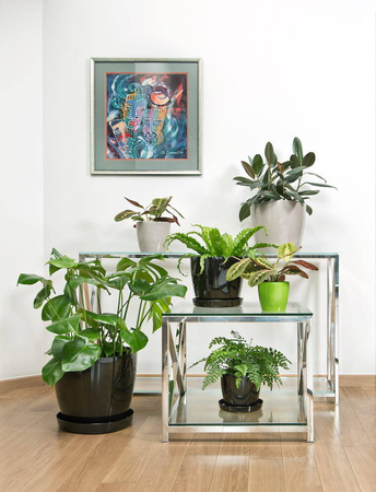 Osłonka Doniczka Ø250 mm Magnolia – Zielona – Lamela