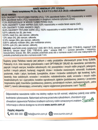 Nawóz Jesienny Uniwersalny – 10 kg Sumin