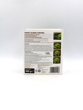Ślimak Control – Naturalny Granulat Na Ślimaki – 200 g Target