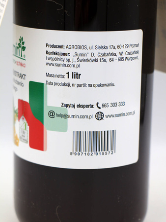 Wrotycz na szkodniki – Ekstrakt – 1 l Sumin
