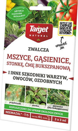 NeemAzal na mszyce, gąsienice, stonkę, ćmę bukszpanową – 9 ml Target