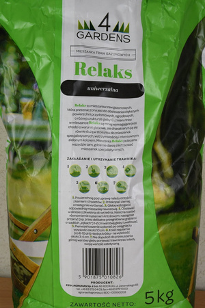 Trawa Uniwersalna – Relaks – 5 kg 4Gardens