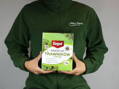 Nawóz do trawnika z mchem (wspiera usuwanie mchu) – 1 kg Target