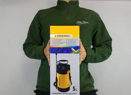 Opryskiwacz Ciśnieniowy z Manometrem – Z Akcesoriami – 5 l Greenmill