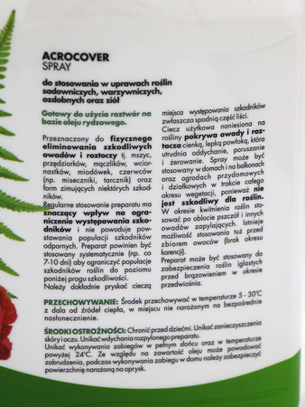 Agrocover Spray na mszyce, przędziorki, wciornastki – 750 ml Target