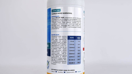 Alkasol Flox – Klaruje Wodę Basenową – 1 l Target