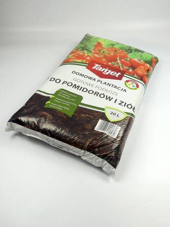Ziemia Podłoże Do Pomidorów i Ziół – Domowa Plantacja – 20 l Target