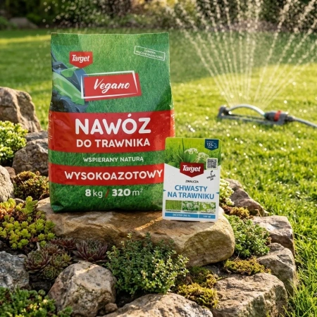 Nawóz wysokoazotowy 8 kg Vegano + Dicotex 202 SL 100 ml (ZESTAW)