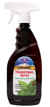 Stymulator wzrostu z pokrzywy (ekstrakt) w sprayu – 500 ml Himal