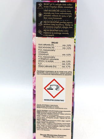 Nawóz do hortensji z mączką bazaltową – zwiększa odporność roślin – 1 kg Target