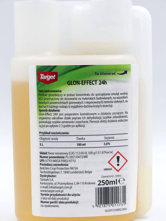 Glon-Effect 24h – Na Glony i Porosty – 250 ml Target