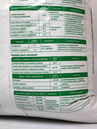 Nawóz uniwersalny granulowany – 10 kg Azofoska