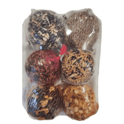 Pokarm dla ptaków - kule tłuszczowe  ''Ptasie Bistro''- 6 szt