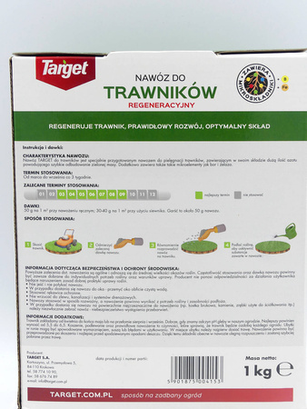Nawóz do trawnika regeneracyjny – 1 kg Target